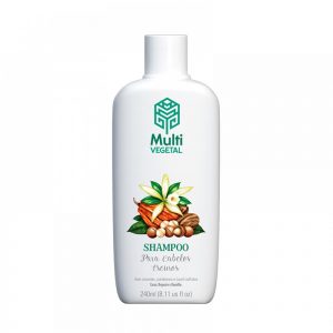 Shampoo Orgânico de Nogueira para Cabelos Escuros Natural e Vegano 240ml