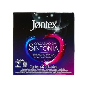 Preservativo Camisinha Orgasmo em Sintonia - Jontex