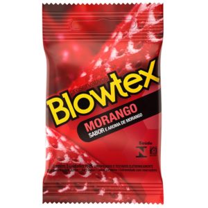 Preservativo Morango - Blowtex
