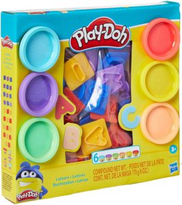 Brinquedo Educativo Hasbro Conjunto Play-Doh Letras e Números